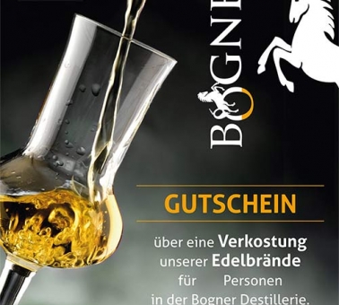 Gutschein für Edelbrandverkostung 